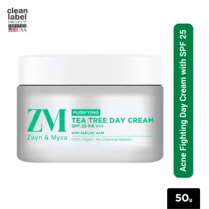 ZM Day Cream 50gm Tea Tree with SPF 25