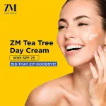 ZM Day Cream 50gm Tea Tree with SPF 25