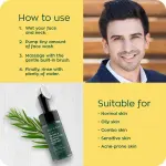 ZM Foaming Face Wash 100ml Men Tea Tree & Salyicylic Acid