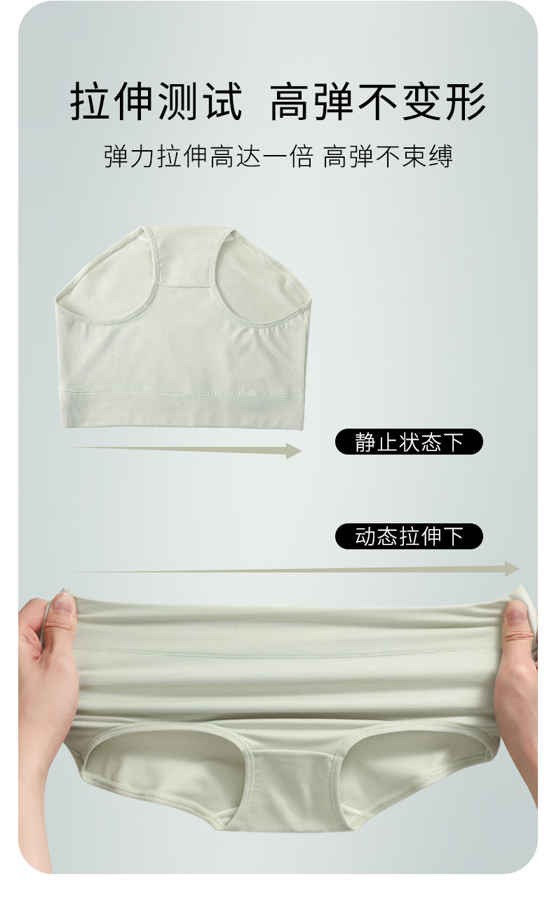 Pure Cotton Mid-Waist Antibacterial Panty (60s Count cotton)